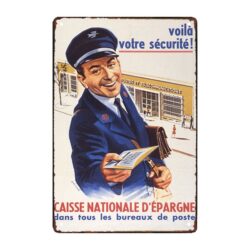 placa publicitaria caisse depargne