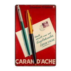 placa publicitaria caran dache