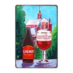 placa publicitaria chimay