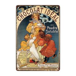 plato publicitario de chocolate ideal