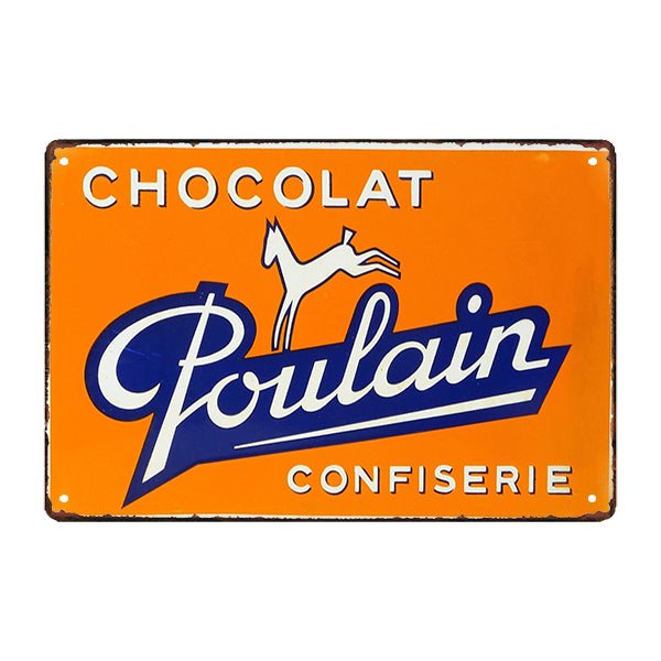 plato publicitario potro chocolate plato publicitario potro chocolate