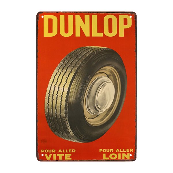 placa publicitaria dunlop placa publicitaria dunlop