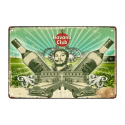 placa publicitaria del club de la habana