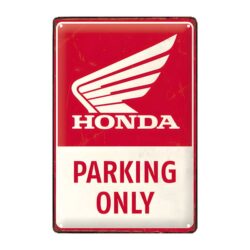 placa publicitaria de auto honda