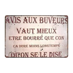 placa publicitaria de humor