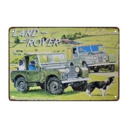 placa publicitaria land rover