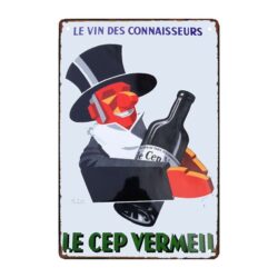 placa publicitaria le cep vermeil