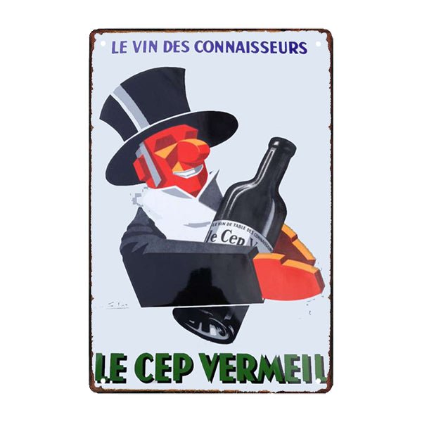 placa publicitaria le cep vermeil placa publicitaria le cep vermeil