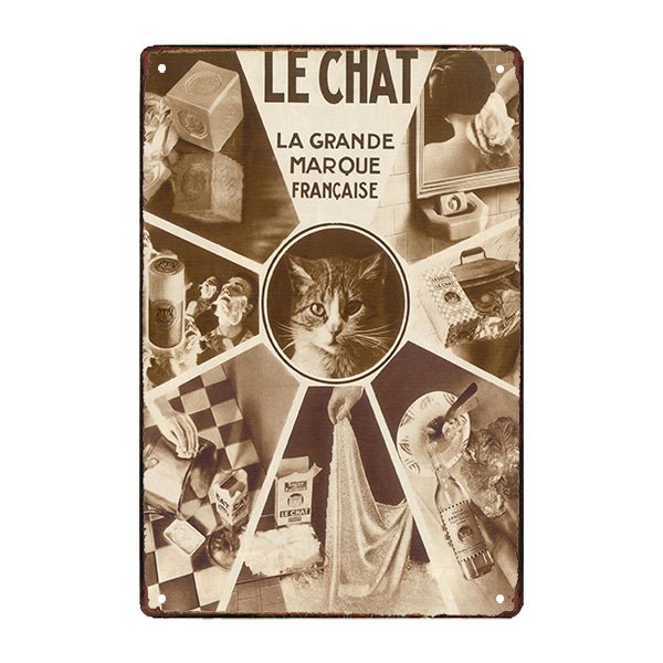 placa publicitaria el gato placa publicitaria el gato