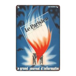placa publicitaria le parisien libere