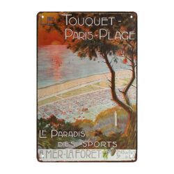 placa publicitaria le touquet
