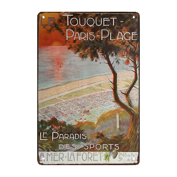 placa publicitaria le touquet placa publicitaria le touquet