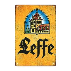 placa publicitaria leffe