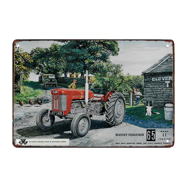 placa publicitaria massey ferguson placa publicitaria massey ferguson