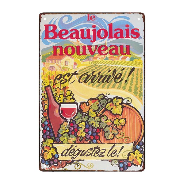placa publicitaria senalizacion metalica beaujolais placa publicitaria senalizacion metalica beaujolais