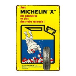placa publicitaria michelin x