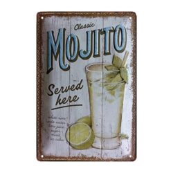placa publicitaria mojito