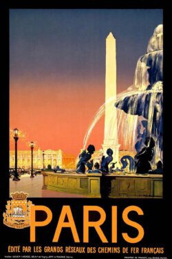 placa publicitaria paris