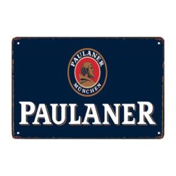 placa publicitaria paulaner
