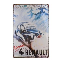 placa publicitaria rally monte carlo
