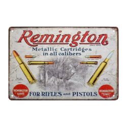 placa publicitaria remington