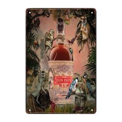 plato publicitario ron don papa