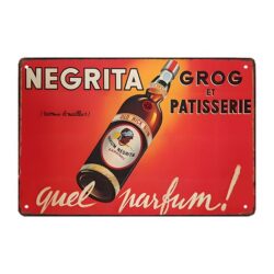plato publicitario ron negrita