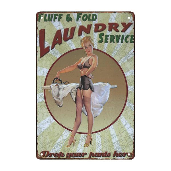 placa publicitaria pin up vintage american placa publicitaria pin up vintage american