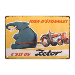 placa publicitaria zetor