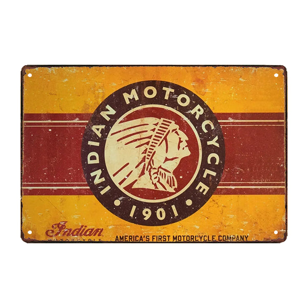 motocicletas indias con placa de metal 1901 motocicletas indias con placa de metal 1901