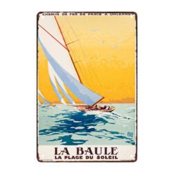 placa de metal la baule