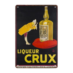 plato de licor de metal