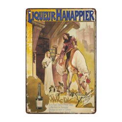 licor de placa de metal hanappier