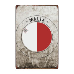 placa de metal malta