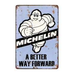 michelin con placa metalica una mejor manera de avanzar