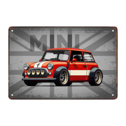 mini placa de metal