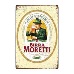 placa de metal moretti