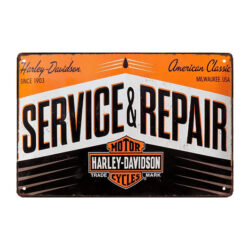 placa de metal para motocicleta harley davidson