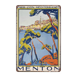 placa de metal paris lyon mediterraneo roger broders