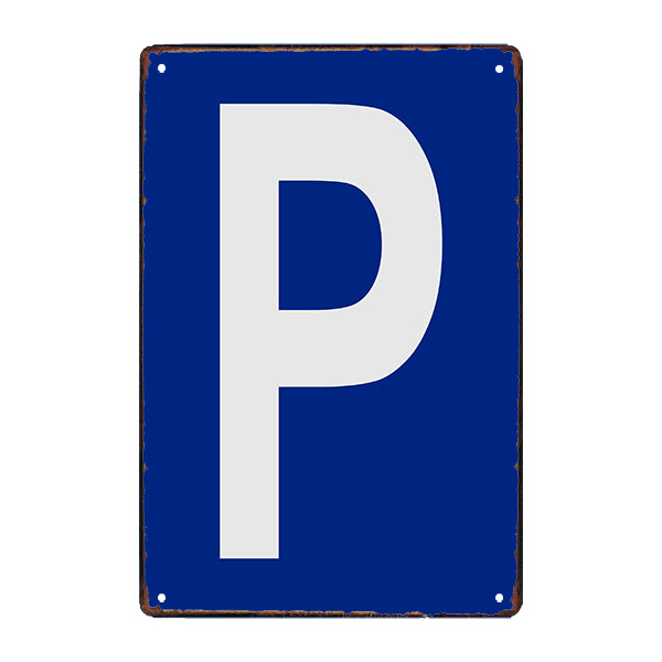 placa de estacionamiento metalica placa de estacionamiento metalica