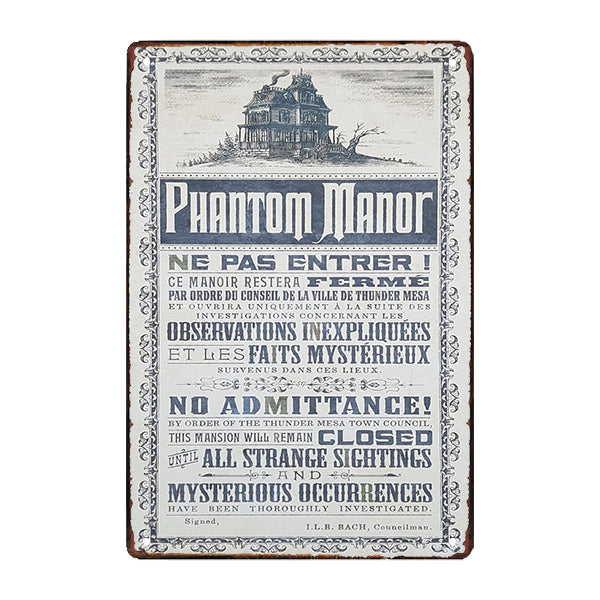 mansion fantasma de placas metalicas mansion fantasma de placas metalicas