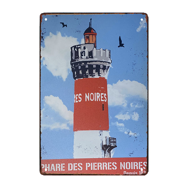 faro de placa de metal faro de placa de metal