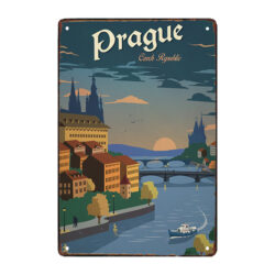 placa de metal praga