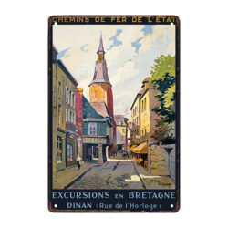 pub de placas metalicas dinan