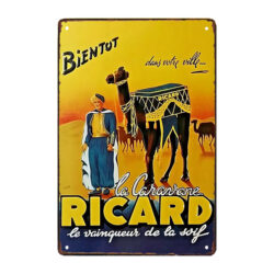 caravana de placas metalicas de ricard