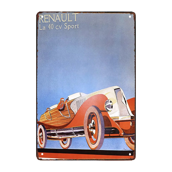 placa metalica de renault sport placa metalica de renault sport