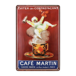 restaurante de placas metalicas de paris