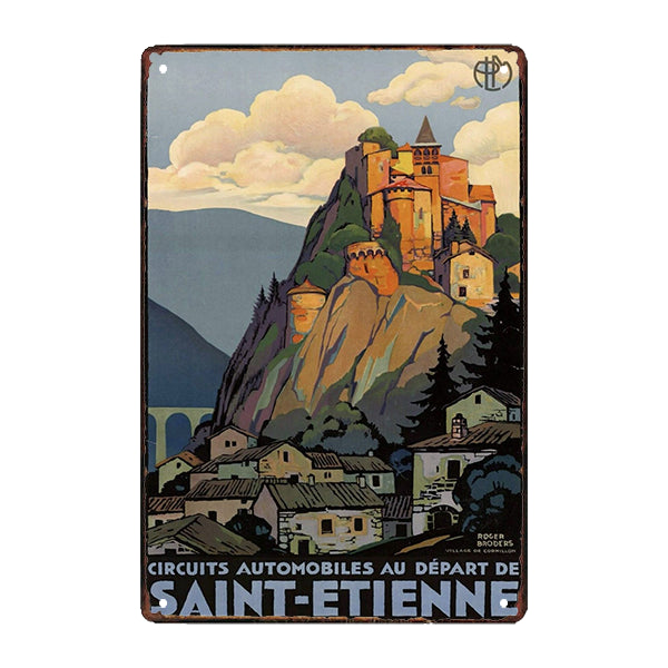 placa de metal de saint etienne placa de metal de saint etienne