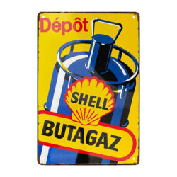 placa de butagas con carcasa metalica
