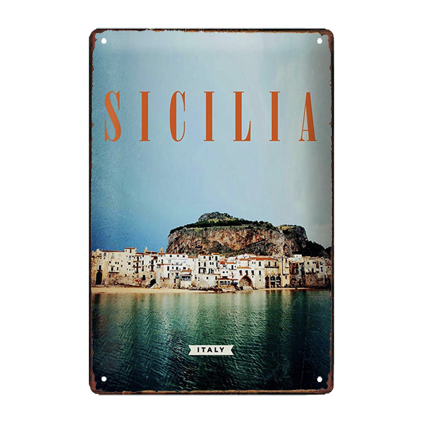 placa de metal sicilia placa de metal sicilia